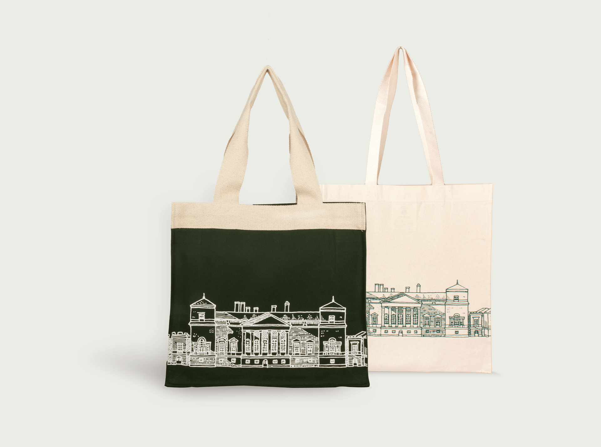 Holkam Hall Tote Bags