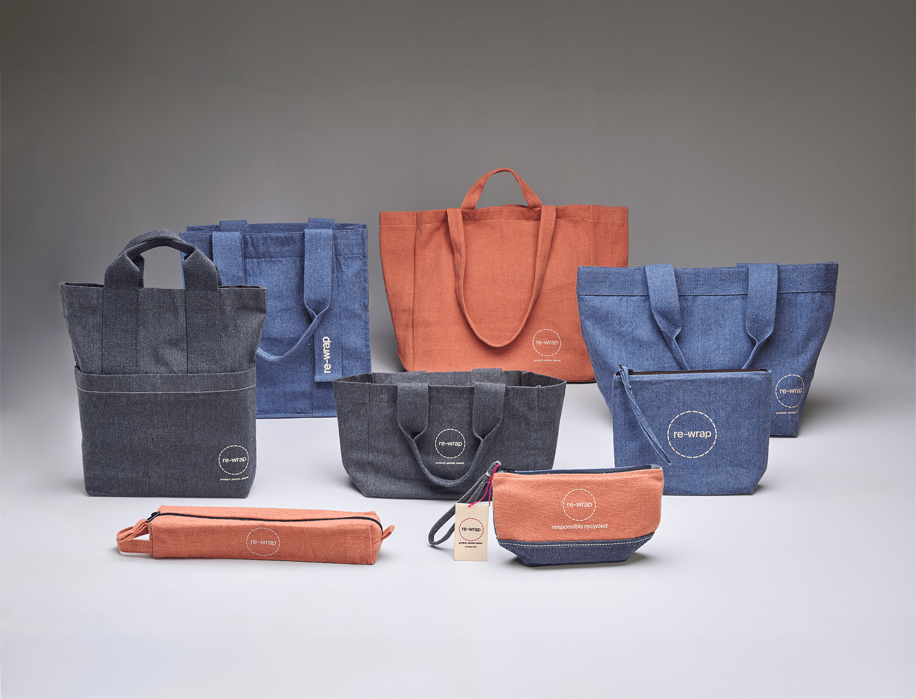 re-wrap recycled product range