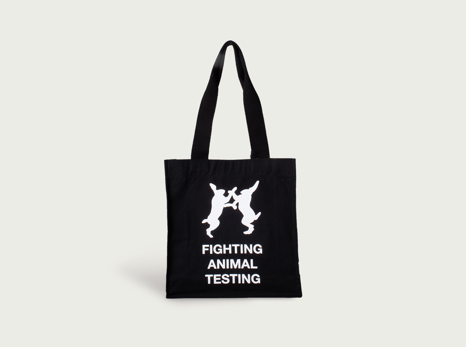 LUSH Fight Animal Testing Tote Bag