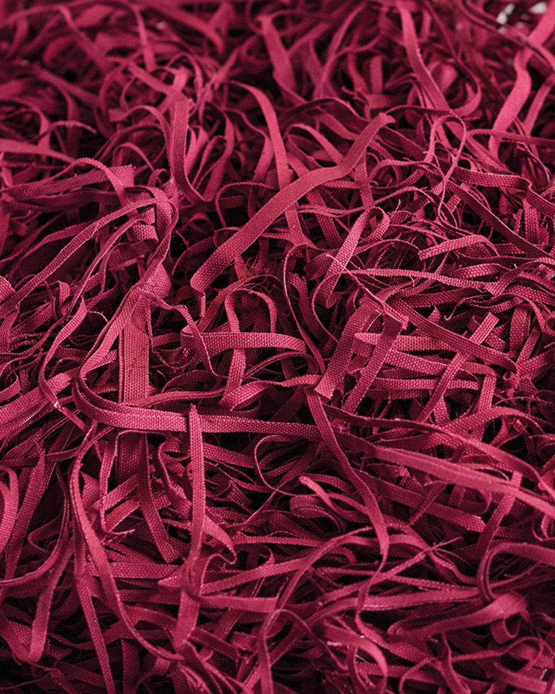 Red Fabric Strips
