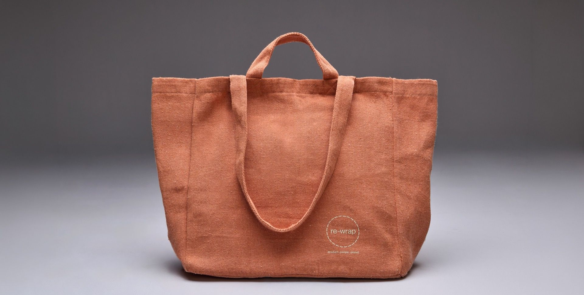 re-wrap terracotta bag