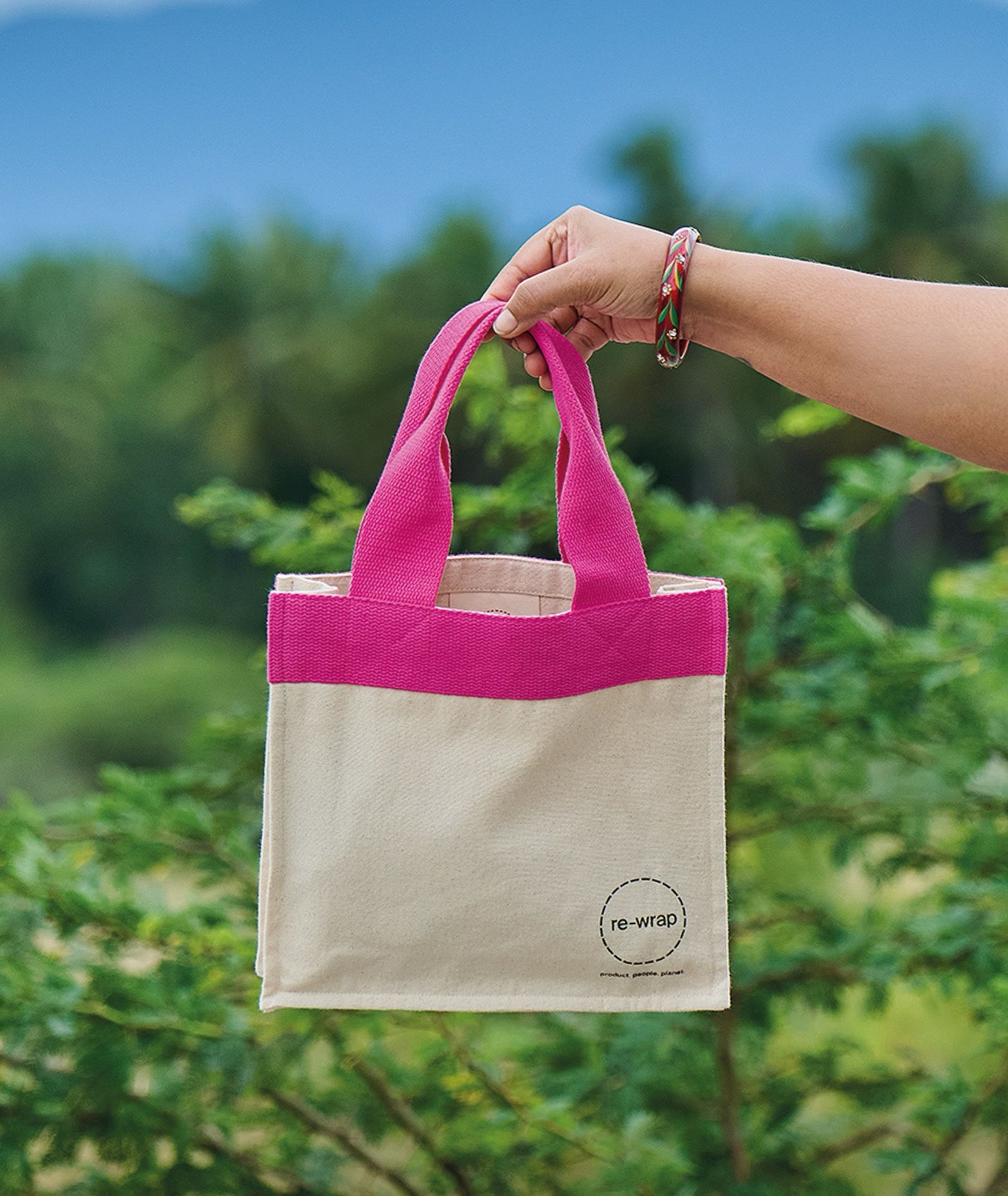 Hand Holding Tote